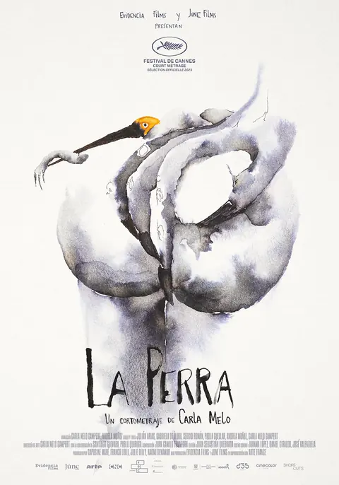 Afiche de La perra