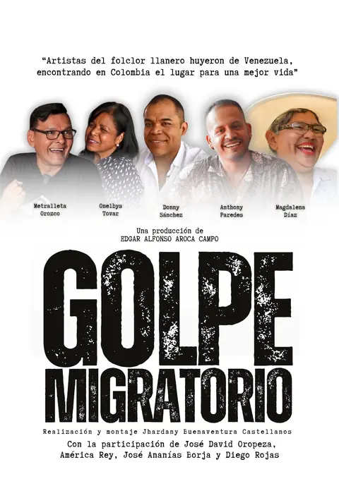 Afiche de Golpe migratorio